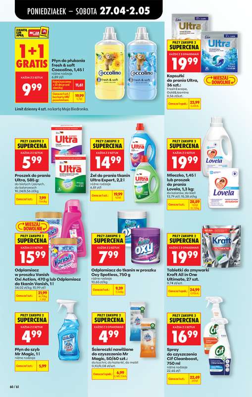 Biedronka - gazetka promocyjna Od poniedziałku od poniedziałku 27.04 do soboty 02.05 - strona 78