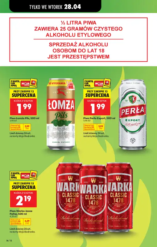 Biedronka - gazetka promocyjna Od poniedziałku od poniedziałku 27.04 do soboty 02.05 - strona 30