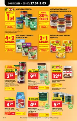 Biedronka - gazetka promocyjna Od poniedziałku od poniedziałku 27.04 do soboty 02.05 - strona 64