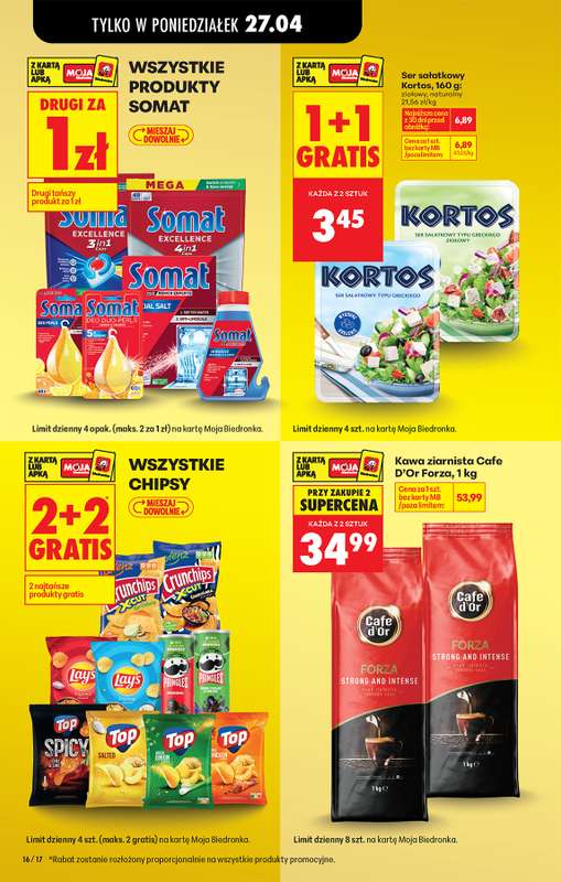 Biedronka - gazetka promocyjna Od poniedziałku od poniedziałku 27.04 do soboty 02.05 - strona 32