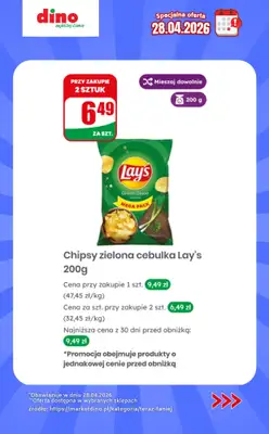 Dino - gazetka promocyjna Specjalna oferta na 28.04.2026 - promocje spoza gazetki od wtorku 28.04 do wtorku 28.04 - strona 6
