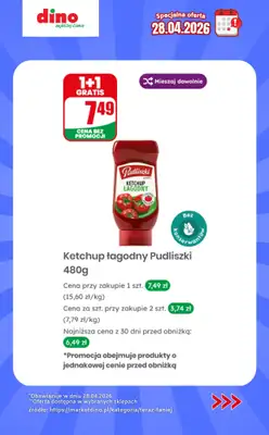 Dino - gazetka promocyjna Specjalna oferta na 28.04.2026 - promocje spoza gazetki od wtorku 28.04 do wtorku 28.04 - strona 10