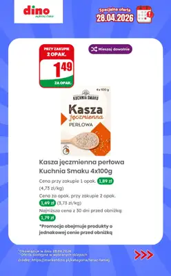 Dino - gazetka promocyjna Specjalna oferta na 28.04.2026 - promocje spoza gazetki od wtorku 28.04 do wtorku 28.04 - strona 11