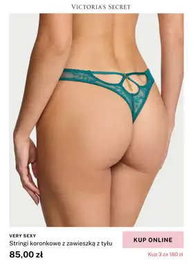 Victoria's Secret - gazetka promocyjna Majtki - Kup 3 za 180 zł od wtorku 28.04 do poniedziałku 04.05 - strona 8