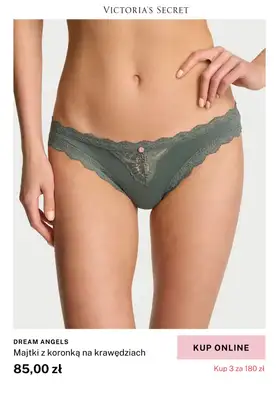 Victoria's Secret - gazetka promocyjna Majtki - Kup 3 za 180 zł od wtorku 28.04 do poniedziałku 04.05 - strona 11