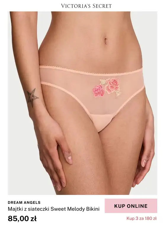 Victoria's Secret - gazetka promocyjna Majtki - Kup 3 za 180 zł od wtorku 28.04 do poniedziałku 04.05 - strona 2