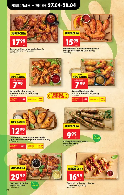 Biedronka - gazetka promocyjna Od poniedziałku, Z ladą tradycyjną od poniedziałku 27.04 do soboty 02.05 - strona 20