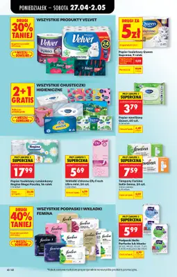 Biedronka - gazetka promocyjna Od poniedziałku, Z ladą tradycyjną od poniedziałku 27.04 do soboty 02.05 - strona 78