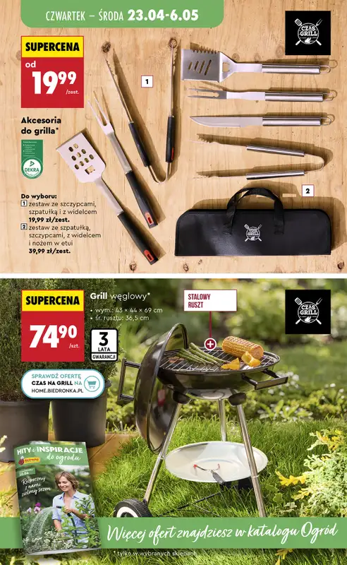 Biedronka - gazetka promocyjna Od poniedziałku, Z ladą tradycyjną od poniedziałku 27.04 do soboty 02.05 - strona 94