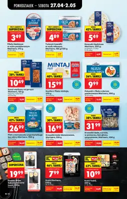 Biedronka - gazetka promocyjna Od poniedziałku, Z ladą tradycyjną od poniedziałku 27.04 do soboty 02.05 - strona 56