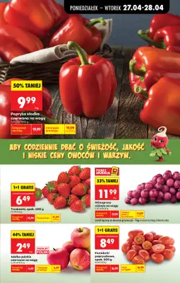 Biedronka - gazetka promocyjna Od poniedziałku, Z ladą tradycyjną od poniedziałku 27.04 do soboty 02.05 - strona 47