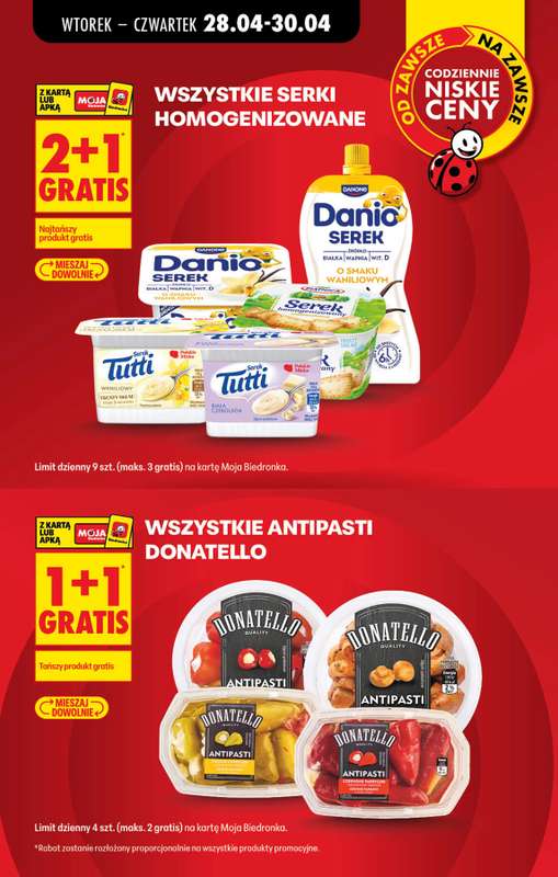 Biedronka - gazetka promocyjna Od poniedziałku, Z ladą tradycyjną od poniedziałku 27.04 do soboty 02.05 - strona 5