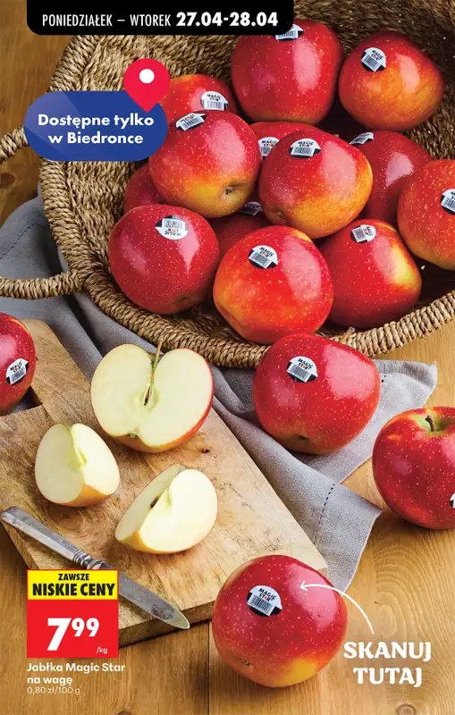 Biedronka - gazetka promocyjna Od poniedziałku, Z ladą tradycyjną od poniedziałku 27.04 do soboty 02.05 - strona 85