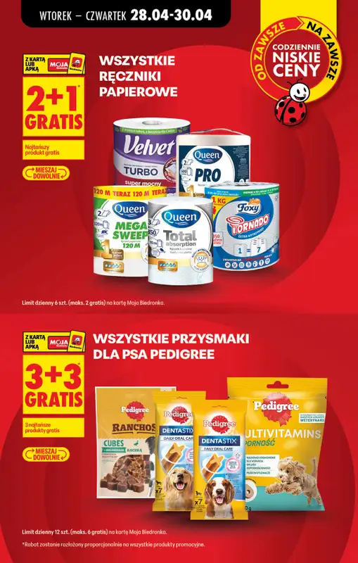 Biedronka - gazetka promocyjna Od poniedziałku, Z ladą tradycyjną od poniedziałku 27.04 do soboty 02.05 - strona 8
