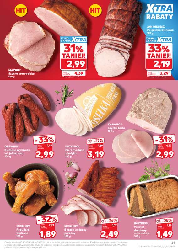Kaufland - gazetka promocyjna Gazetka Tygodnia od środy 29.04 do środy 06.05 - strona 31