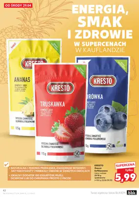 Kaufland - gazetka promocyjna Gazetka Tygodnia od środy 29.04 do środy 06.05 - strona 42