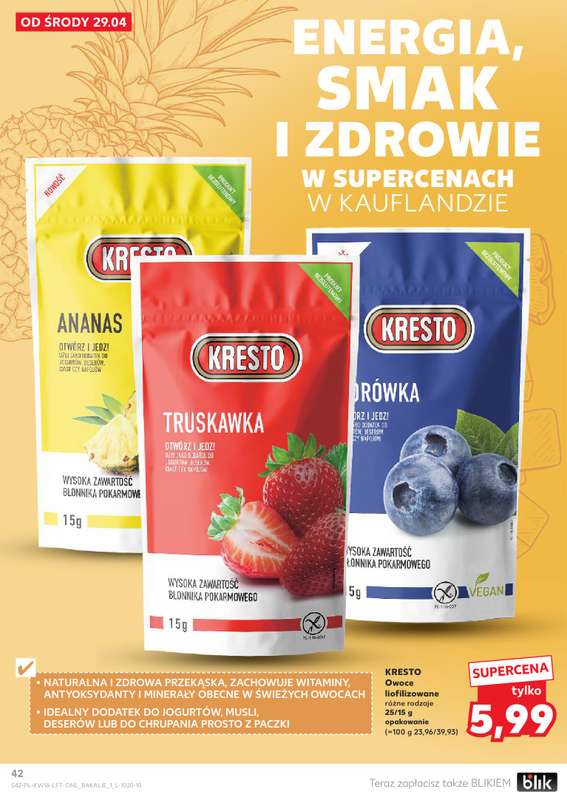 Kaufland - gazetka promocyjna Gazetka Tygodnia od środy 29.04 do środy 06.05 - strona 42
