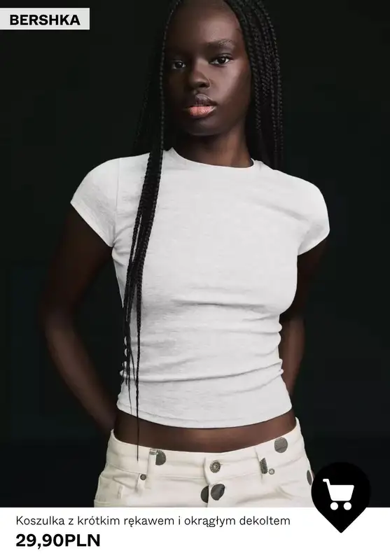 Bershka - gazetka promocyjna Koszulki damskie od 29,90 PLN od wtorku 28.04  - strona 3