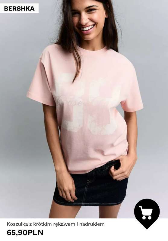 Bershka - gazetka promocyjna Koszulki damskie od 29,90 PLN od wtorku 28.04  - strona 10