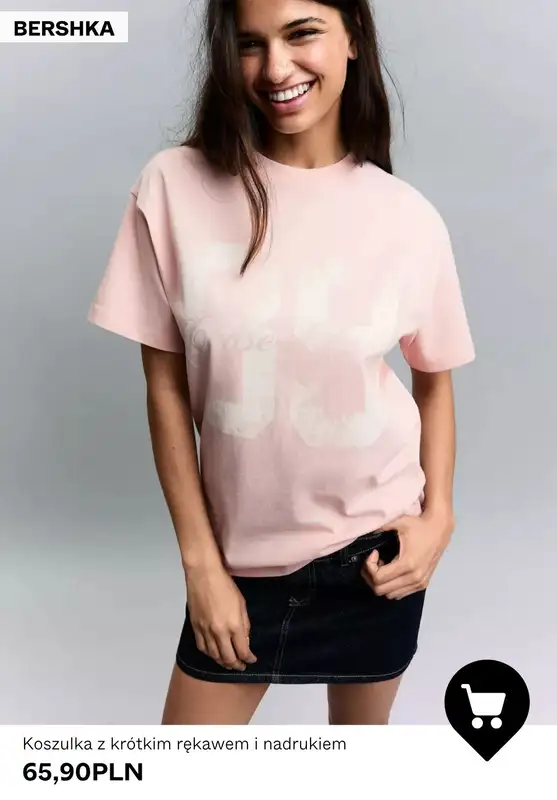 Bershka - gazetka promocyjna Koszulki damskie od 29,90 PLN od wtorku 28.04  - strona 10