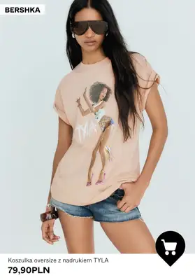 Bershka - gazetka promocyjna Koszulki damskie od 29,90 PLN od wtorku 28.04  - strona 7