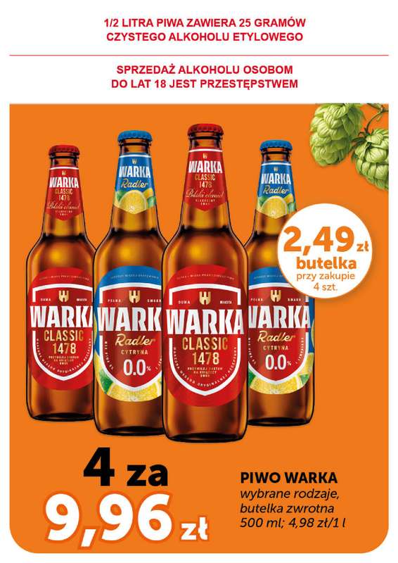 Groszek - gazetka promocyjna Gazetka Supermarket  do środy 06.05 - strona 4