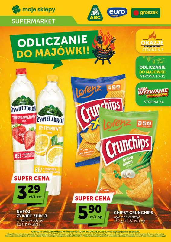 ABC - gazetka promocyjna Gazetka Supermarket  do środy 06.05