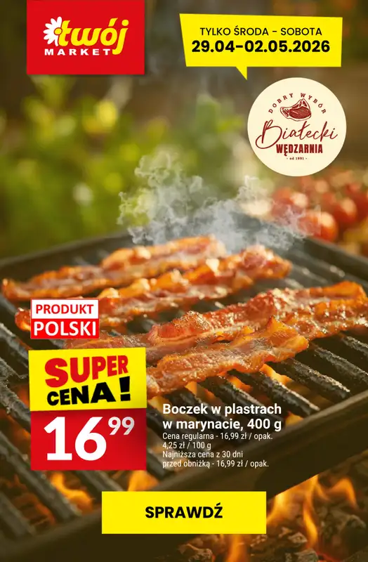Twój Market - gazetka promocyjna Najlepsze promocje! od środy 29.04 do wtorku 05.05 - strona 2