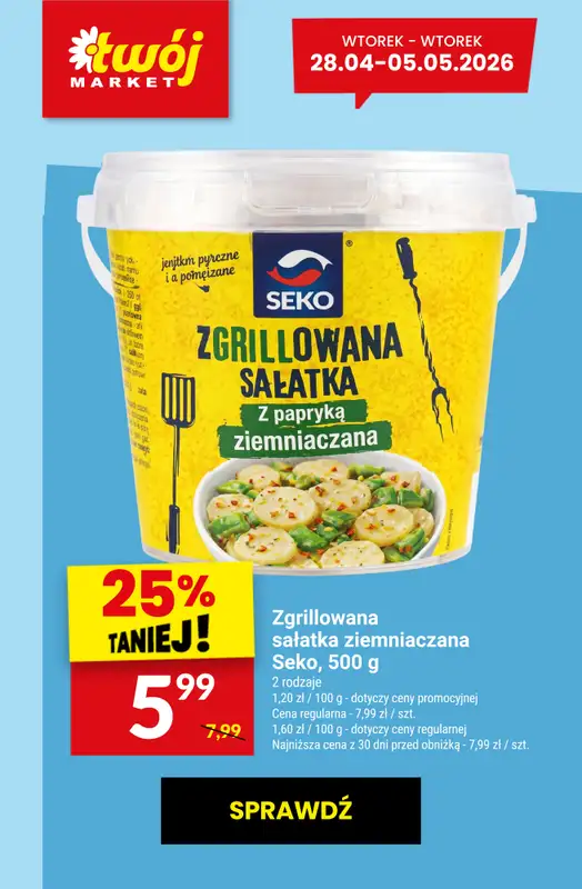 Twój Market - gazetka promocyjna Najlepsze promocje! od środy 29.04 do wtorku 05.05 - strona 3