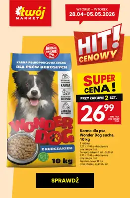 Twój Market - gazetka promocyjna Najlepsze promocje! od środy 29.04 do wtorku 05.05 - strona 11