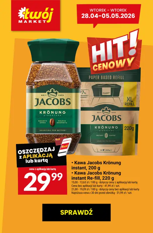 Twój Market - gazetka promocyjna Najlepsze promocje! od środy 29.04 do wtorku 05.05 - strona 7