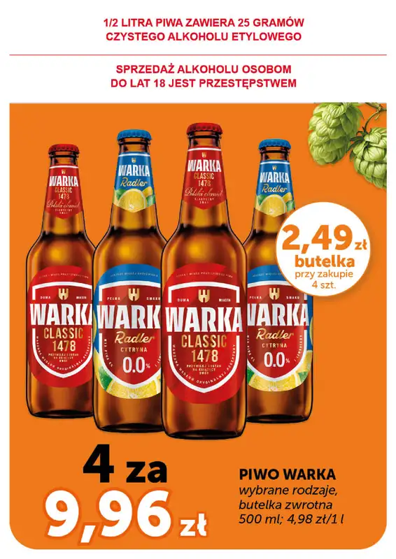 Euro Sklep - gazetka promocyjna Gazetka Supermarket  do środy 06.05 - strona 4