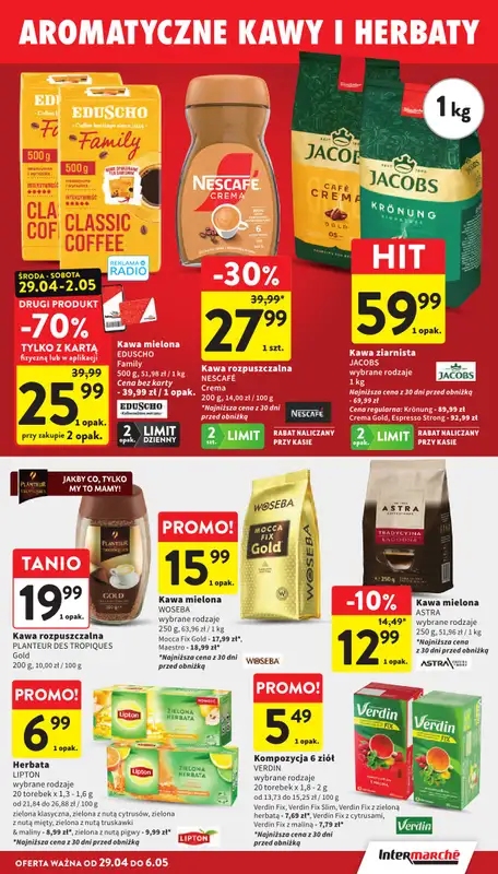 Intermarche - gazetka promocyjna Gazetka od środy 29.04 do środy 06.05 - strona 29