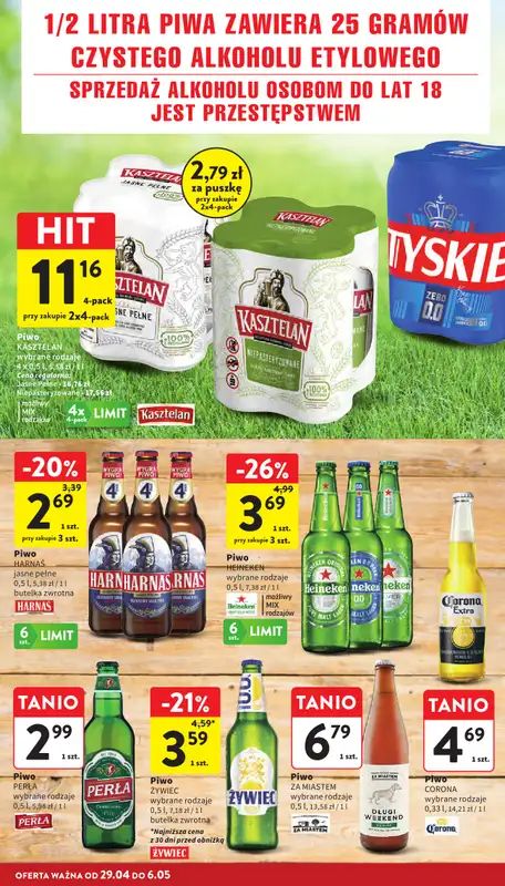 Intermarche - gazetka promocyjna Gazetka od środy 29.04 do środy 06.05 - strona 10