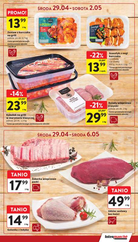 Intermarche - gazetka promocyjna Gazetka od środy 29.04 do środy 06.05 - strona 13