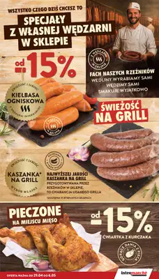 Intermarche - gazetka promocyjna Gazetka od środy 29.04 do środy 06.05 - strona 15