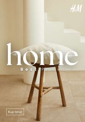 H&M - gazetka promocyjna HOME: Best Prices od wtorku 28.04 