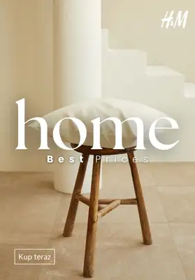 H&M - gazetka promocyjna HOME: Best Prices od wtorku 28.04 