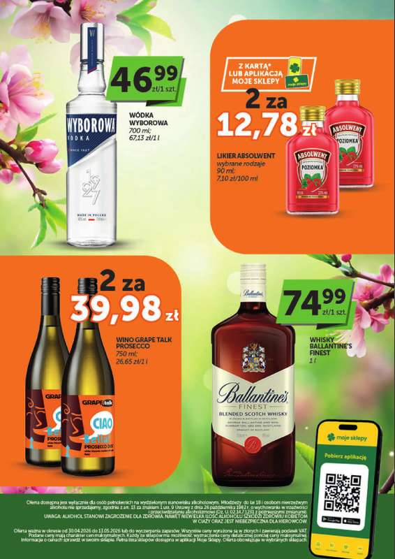ABC - gazetka promocyjna Gazetka alkoholowa  do środy 13.05 - strona 2