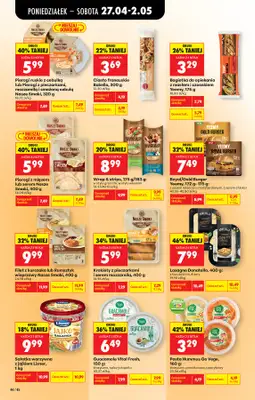Biedronka - gazetka promocyjna Od poniedziałku, Z ladą tradycyjną od poniedziałku 27.04 do soboty 02.05 - strona 62