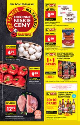 Biedronka - gazetka promocyjna Od poniedziałku, Z ladą tradycyjną od poniedziałku 27.04 do soboty 02.05