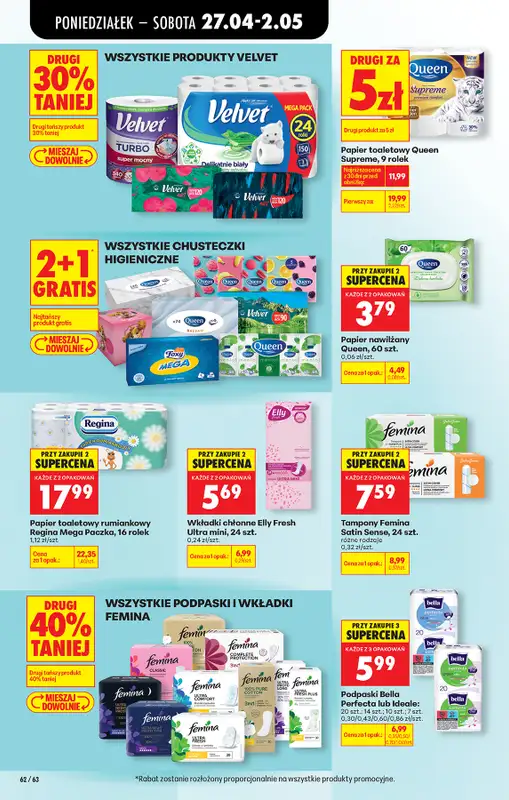 Biedronka - gazetka promocyjna Od poniedziałku, Z ladą tradycyjną od poniedziałku 27.04 do soboty 02.05 - strona 80