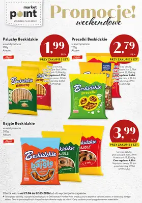 Market Point - gazetka promocyjna Gazetka od wtorku 28.04 do soboty 02.05 - strona 4