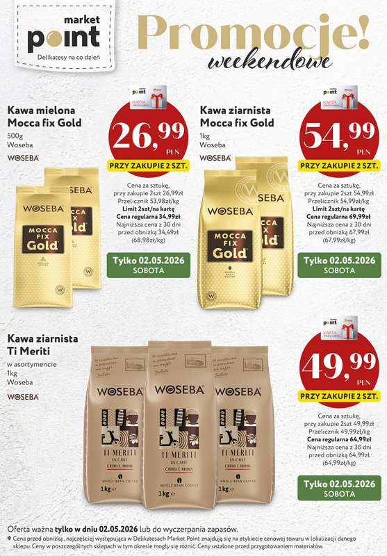 Market Point - gazetka promocyjna Gazetka od wtorku 28.04 do soboty 02.05 - strona 5