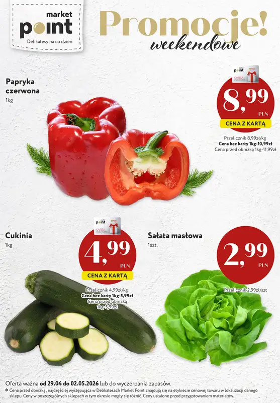 Market Point - gazetka promocyjna Gazetka od wtorku 28.04 do soboty 02.05 - strona 10