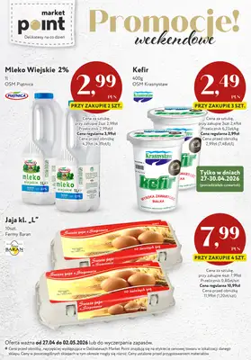 Market Point - gazetka promocyjna Gazetka od wtorku 28.04 do soboty 02.05 - strona 3