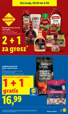 Lidl - gazetka promocyjna Od środy od środy 29.04 do soboty 02.05 - strona 13