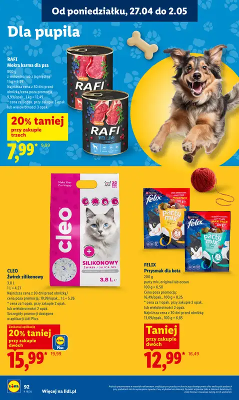 Lidl - gazetka promocyjna Od środy od środy 29.04 do soboty 02.05 - strona 96