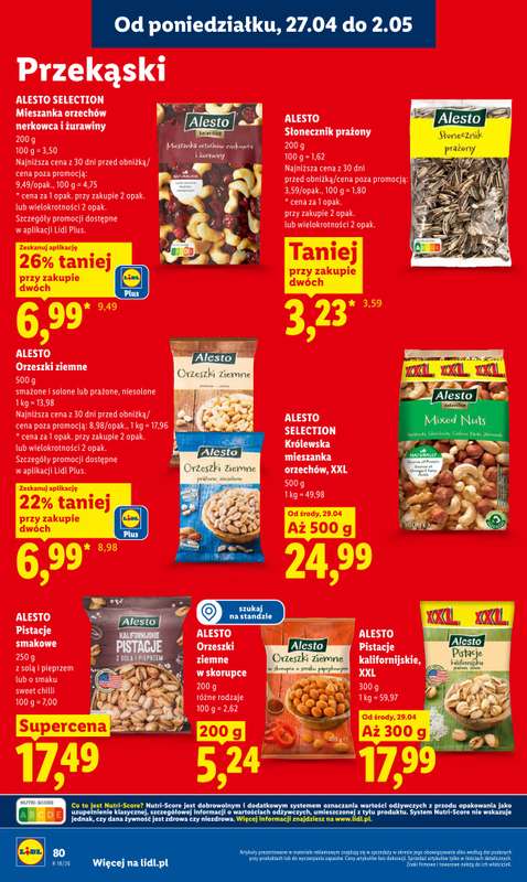 Lidl - gazetka promocyjna Od środy od środy 29.04 do soboty 02.05 - strona 82