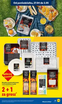 Lidl - gazetka promocyjna Oferta od poniedziałku od poniedziałku 27.04 do wtorku 28.04 - strona 53